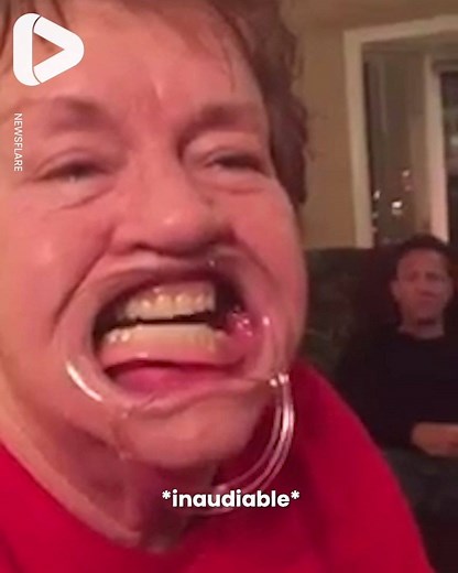 Grandma couldn't contain herself... especially her teeth! 😂 | IGV