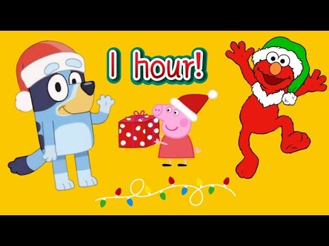 Elmo, Bluey, More! 🎁 Christmas Compilation 1 Hour of Activities