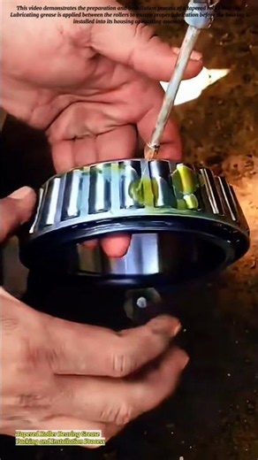 Tapered Roller Bearing Grease Packing and Installation Process