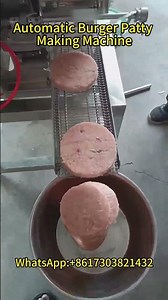 Automatic Burger Patty Making Machine | Meat Patty Forming Equipment