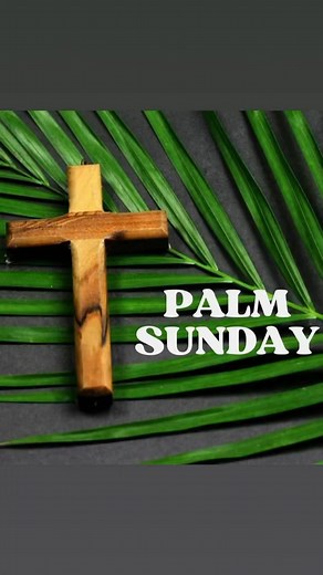 PALM SUNDAY! Palm Sunday or the Passion Sunday is the final Sunday before Easter, when Christians use palm crosses to mark the moment Jesus entered Jerusalem. Palm Sunday marks the moment when the Son of God entered Jerusalem in triumph riding on the back of a donkey while crowds, who would later call for him to be killed, paid homage to him. Christians believe it was a week before His death (Good Friday) and resurrection (Easter Sunday), and the events of that day are recalled in special Palm S