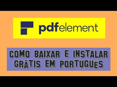 Como baixar e instalar o Wondershare PDFelement GRÁTIS em PORTUGUÈS