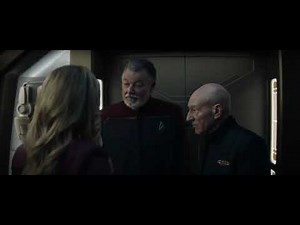 Seven of Nine, Picard and Riker on the Titan - A Star Trek: Picard 3x01 "The Next Generation"