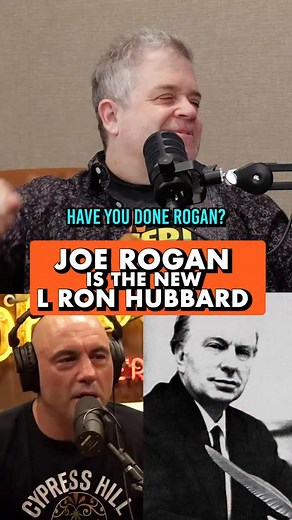 1.1M views · 12K reactions | @pattonoswalt explains how Joe Rogan is the modern-day L. Rob Hubbard. From the latest #MohrStories on @witzcomedytv - watch now on YouTube or Spotify. Link in bio  #scientology #lronhubbard #joerogan #cult | Jay Mohr | Facebook