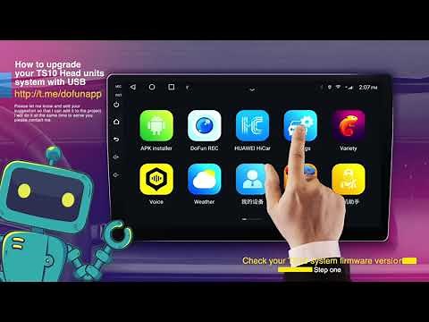 How to upgrade your TS10 head unit system with USB | 如何通过U盘升级TS10系统