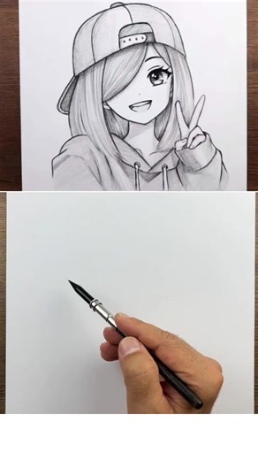 Stunning Pencil Art: A Viral Scenery Drawing on TikTok