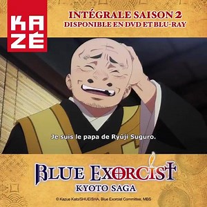 Découvrez l'intégrale de la saison 2 de Blue Exorcist Kyôto Saga (éditée par Kazé) en DVD & Blu-ray (VF & VOSTFR) sur notre Store ! 😍 http://adn.moe/JJi Voilà un très beau cadeau à offrir à Noël ! 🎅 | Animation Digital Network