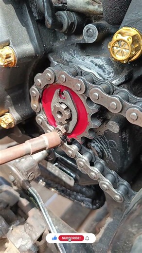 Excellent Hack! ✔️⚙️ Honda Motorcycle Repair Secret Trick 🔧Correct Pinion Guide DIY Service Tip! 💯☑️