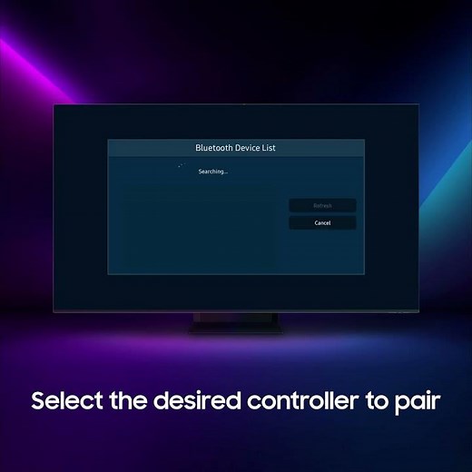 Samsung Gaming | How to Connect Bluetooth Controllers to 2021 Samsung Smart TVs