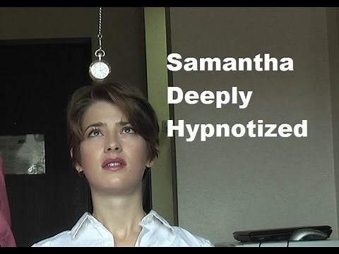 Samantha Deeply Hypnotized-made mindless, trigger installed, forget name, new identity hypnosis
