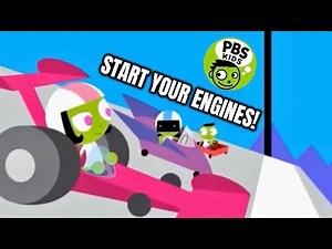 PBS Kids Start Your Engines Menu