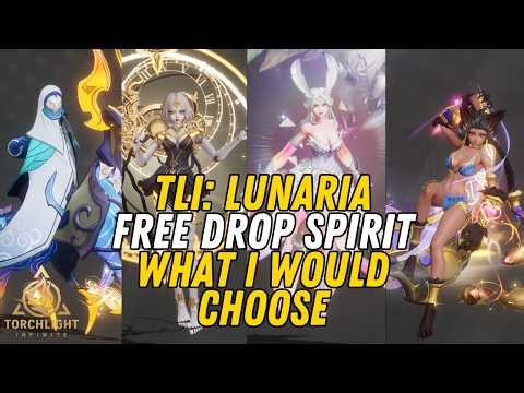 Torchlight Infinite Lunaria: FREE Legendary Drop Spirit // What I Recommendl // TLI: SS12