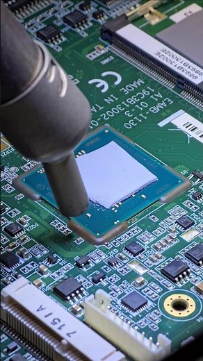 How to remove a BGA glue