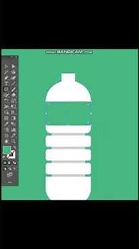Tutorial on how to create a water bottle illustration in Adobe Illustrator