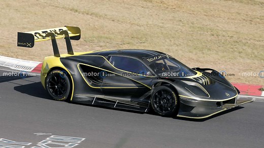 Lotus Evija X Prototype Testing On 'Ring As The