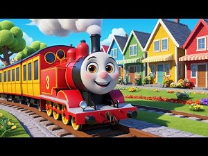 Choo Choo! The Train on the Track | Fun Train Song for Toddlers | Train Adventure Rhyme for Kids