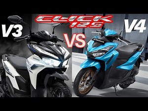 HONDA CLICK 125 V3 vs V4 | DON'T CHOOSE WRONG | SIDE BY SIDE Comparison | SPECS & KEY FEATURES