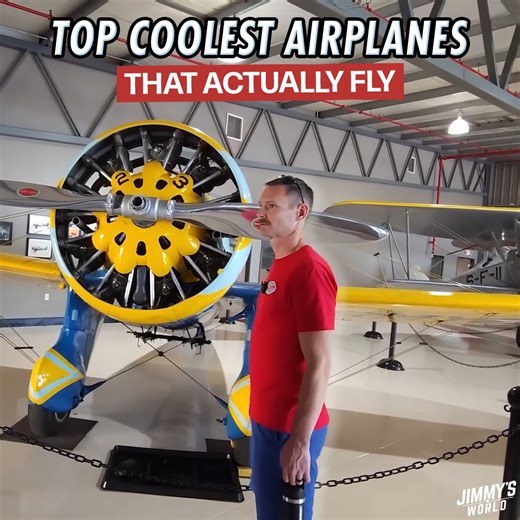 Top 12 Coolest Airplanes that actually fly! | Jimmys World