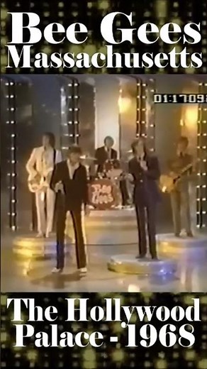 Bee Gees TV "Massachusetts" 1968 The Hollywood Palace