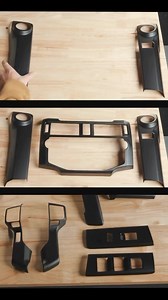 We’ve got Overlays to delete the chrome on practically every area of the interior of the 4Runner. We’ve got Matte Black, Carbon Fiber & Gloss Black, as well as Black Valances to replace those chrome valances on the front and rear of some trims. | 4Runner Lifestyle