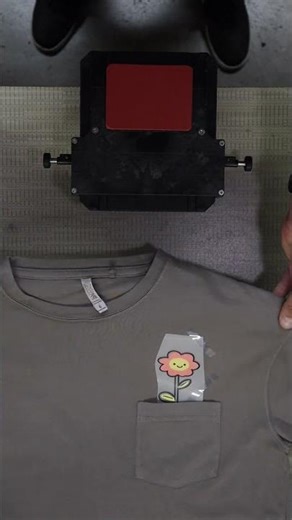 How to Print Inside a Pocket with DTF Transfers and an iron #dtfprint #dtfprinting #dtf