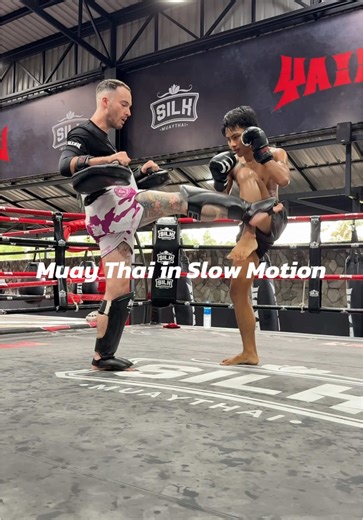 Muay Thai in Slow Motion #muaythai #siamboxing #muaythaifighter