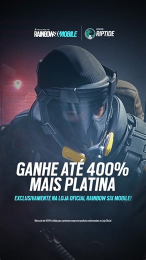 Codashop Brasil (oficial) on Instagram: "Diga olá ao Lion, o novo Operador chegando ao Rainbow Six Mobile! Seu drone EE-ONE-D varre o mapa em busca de movimento, revelando quem ousar dar um passo em falso. Desbloqueie-o com Platina e domine com puro poder de informação. ▶️ Visite a Loja Oficial e ganhe até 400% de bônus em Platina! #R6M #RainbowSixMobile"