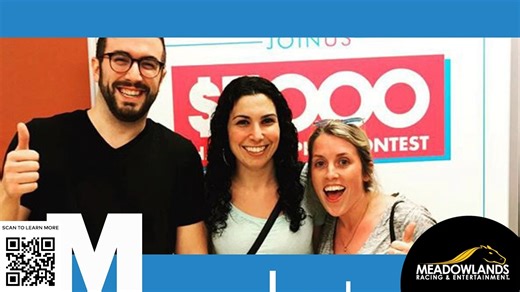 The Meadowlands is also hosting its annual 30 & Under Handicapping contest this Saturday, May 20. The free handicapping contest is exclusively for fans between the ages of 18 and 30 and offers a $5,000 total prize pool, with prize payouts to the top five finishers. Fans may register up until 6:30 p.m. on the night of the contest at the Victory Terrace registration table. There is no entry fee. The contest format requires players to make a mythical $2 "across the board" wager on one horse in race