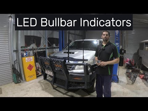 How to install or replace Bullbar Indicators.