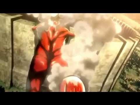 進撃の巨人超大型巨人の登場！！