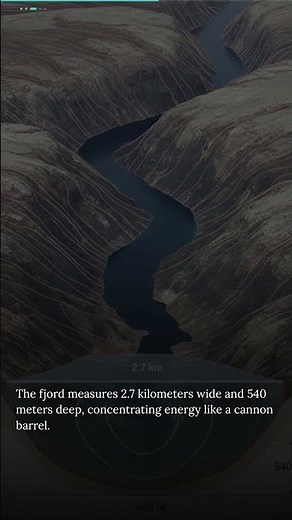 Why This Greenland Fjord Made a 207-Meter Wave 🌊