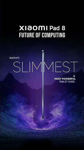 Xiaomi Pad 8 | Our Slimmest & Most Powerful Tablet Ever | Launching on 28.03.2026