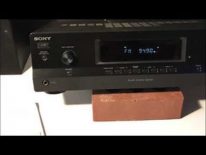 SONY RECEIVER MODEL STR-DH130