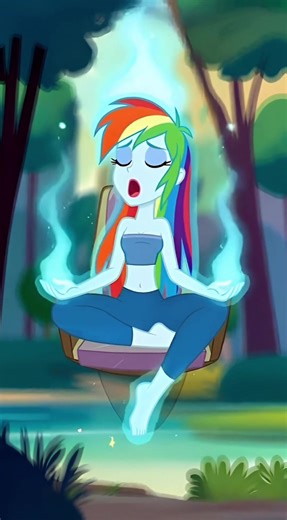 #TikTok #rainbow #mylittlepony #sad #happy infused healing 528hz 256hz 417hz tuu mantra lam mantra om mantra rainbow dash meditation music feel love psychedelic rock