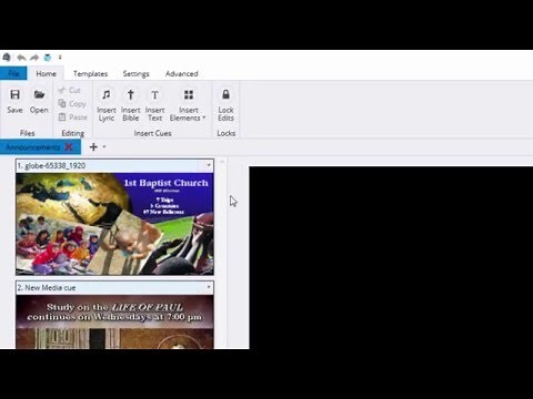 Turning on Dual and Triple Screens in MediaShout 6