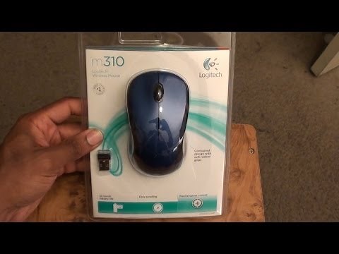 Logitech M310 Wireless Mouse Unboxing