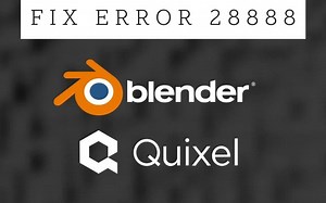 iBlender插件 如何修复 Quixel Bridge 无法通过端口 28888 发送数据 Blender 插件 教程