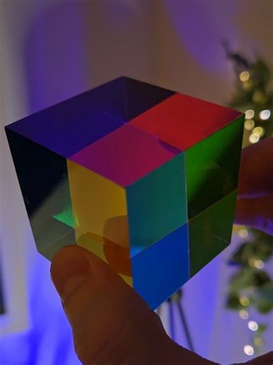 Discover How Your Brain Creates Color with a CMY Cube