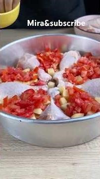 Cómo hacer pollo al horno receta fácil y rápido#suscríbete