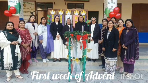1.1K views · 33 reactions | ✨ _Week 1 of Advent: Light the first candle. Begin the wait with hope.Spark hope, spread love, embrace the wait._  First candle lit ✨ Reflect, pray, and prepare. #Advent2025 ❤️ Focus on HOPE. | St Dominic Convent High School | Facebook