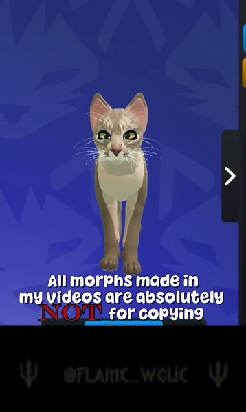 Remaking WCUE preset morphs… part 9 | #wcue #cats #chausie #roblox #fypシ