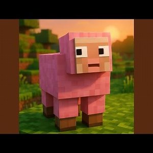 Pink Sheep Song (A Minecraft Movie)