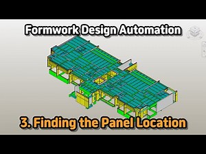 3. Finding the Panel Location | FormWork Design | Revit
