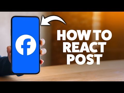 How To React On A Facebook Post 2026 (iPhone & Android)