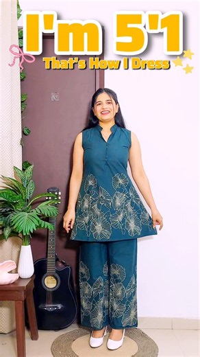 Short Height Girl Dressing Tips | Kurta Set For Short women #shorts #styleguide #viral #trending