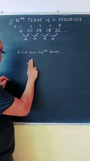 Nth Term of a Sequence. #Shorts