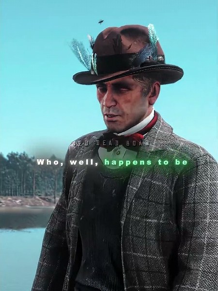 Arthur Meets the “Famous” Fisherman 😭 | Red Dead Redemption 2 #shorts