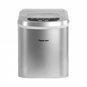 Reviews for Magic Chef 27 lb. Portable Countertop Ice Maker in Silver | Pg 1 - The Home Depot