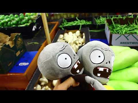 Supermarket | Plants vs. Zombies Plush | Peashooter and Paco's Adventure Ep. 4