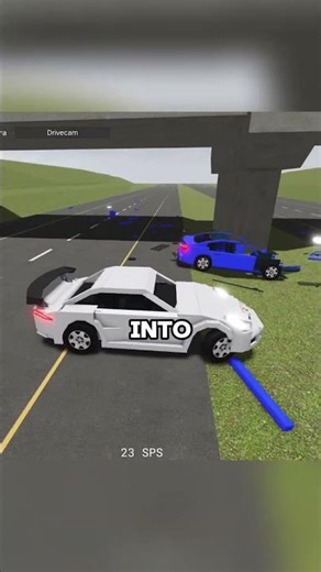 Distracted Bacon Crashes Into Pillar!